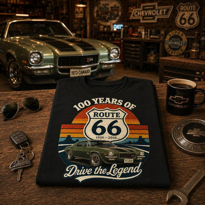 1973 Camaro Muscle Car Graphic Apparel