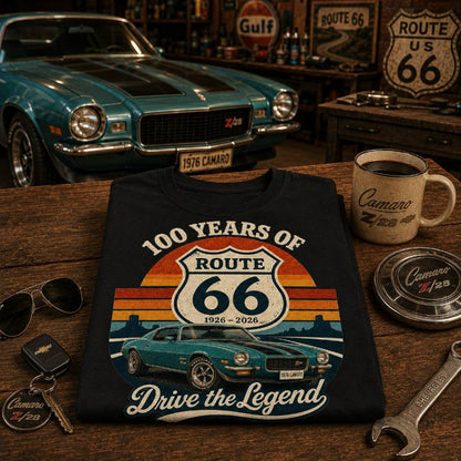 1976 Camaro Muscle Car Graphic Apparel
