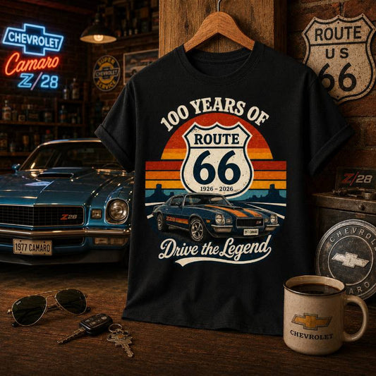 1977 Camaro Muscle Car Graphic Apparel