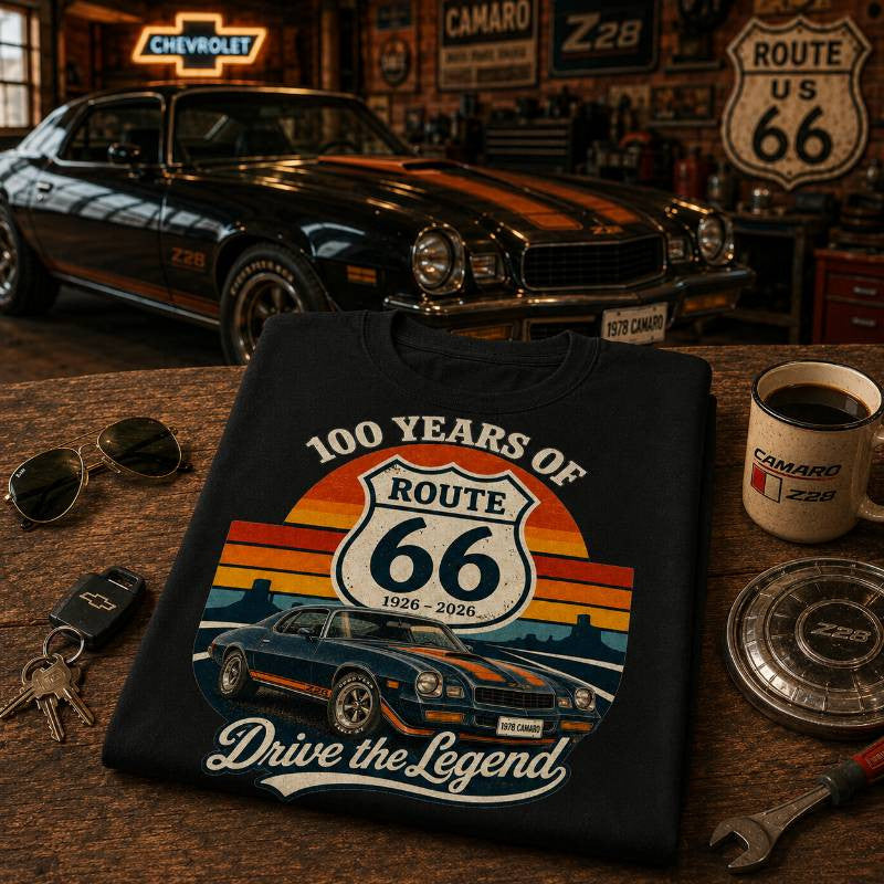 1978 Camaro Muscle Car Graphic Apparel