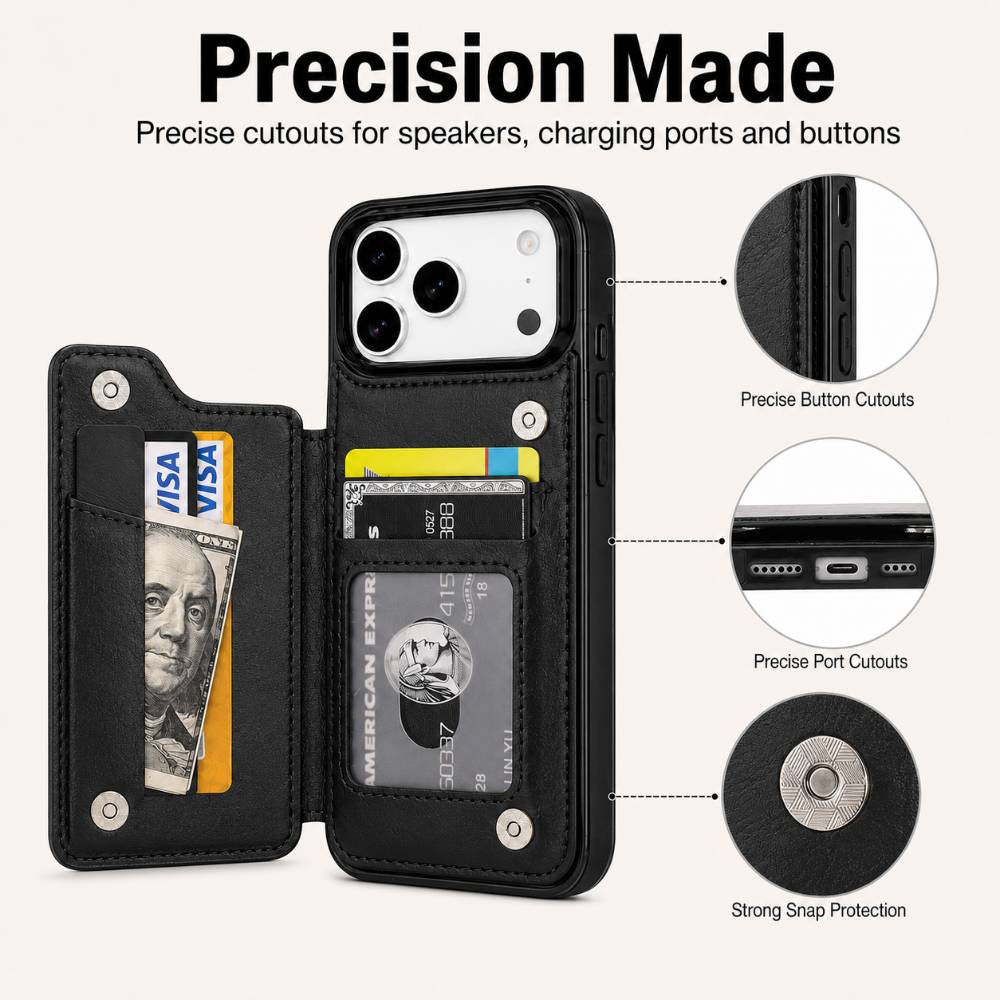 1967 Mustang Personalized Leather Wallet Phone Case