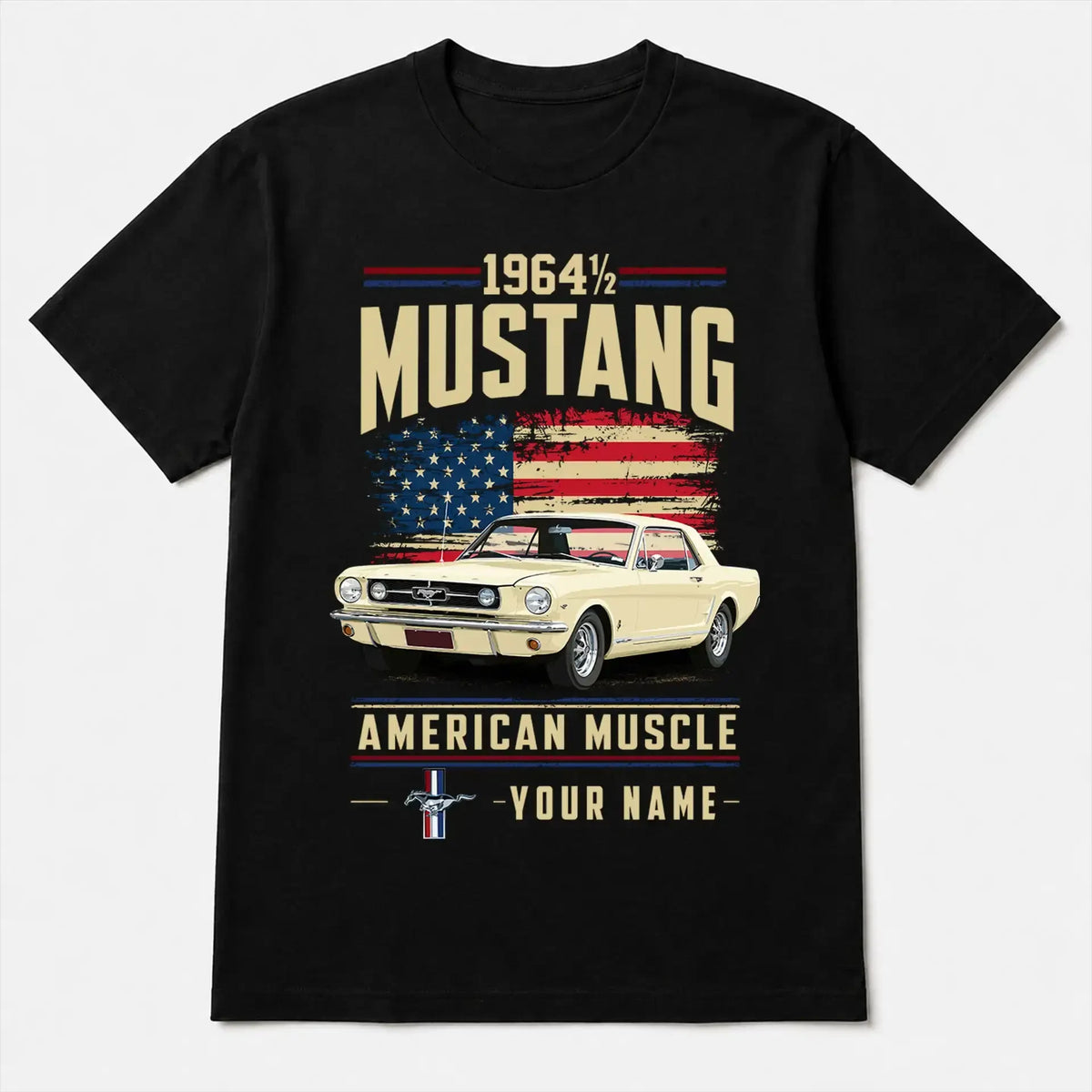 1964 Mustang Muscle Car Personalized Apparel