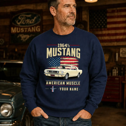 1964 Mustang Muscle Car Personalized Apparel