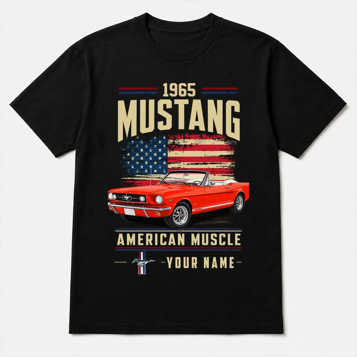 1965 Mustang Muscle Car Personalized Apparel