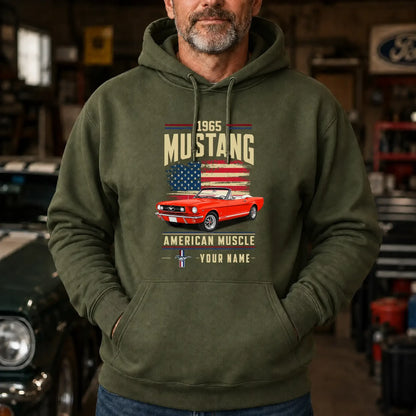 1965 Mustang Muscle Car Personalized Apparel