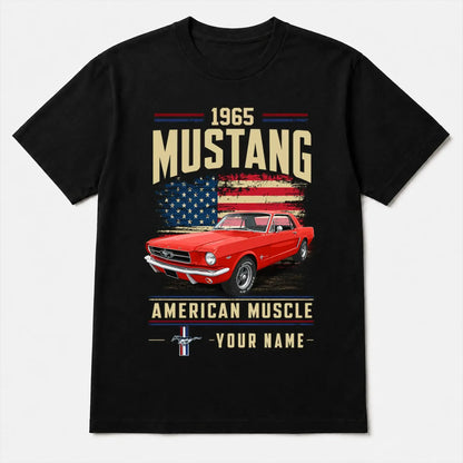 1965 Mustang Muscle Car Personalized Apparel
