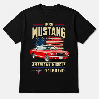1965 Mustang Muscle Car Personalized Apparel