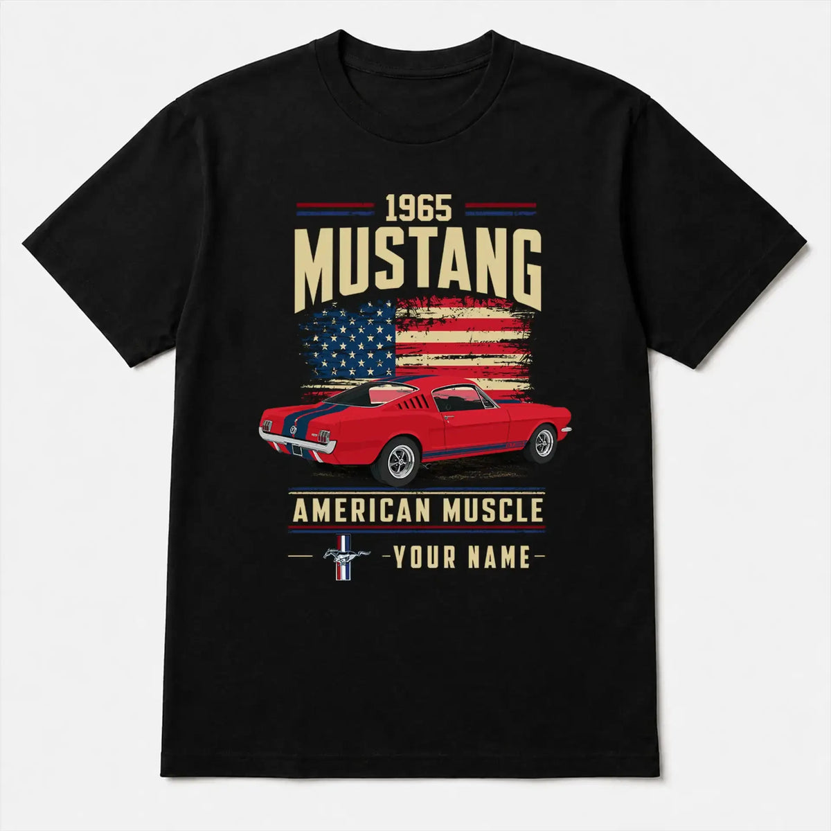1965 Mustang Muscle Car Personalized Apparel