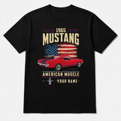 1965 Mustang Muscle Car Personalized Apparel
