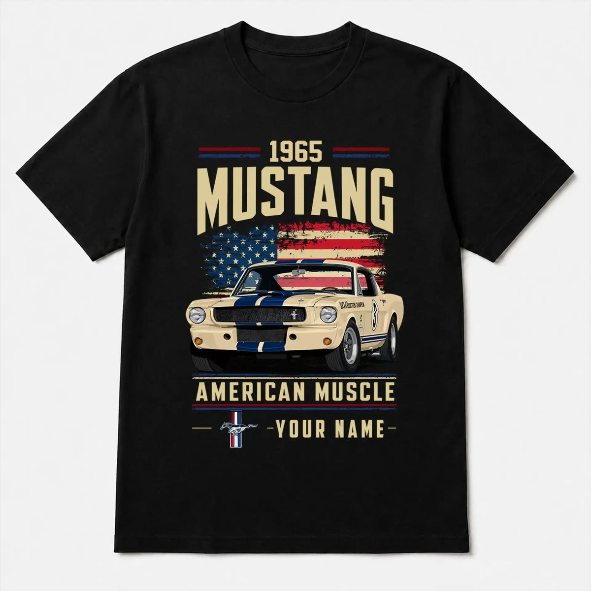 1965 Mustang Muscle Car Personalized Apparel