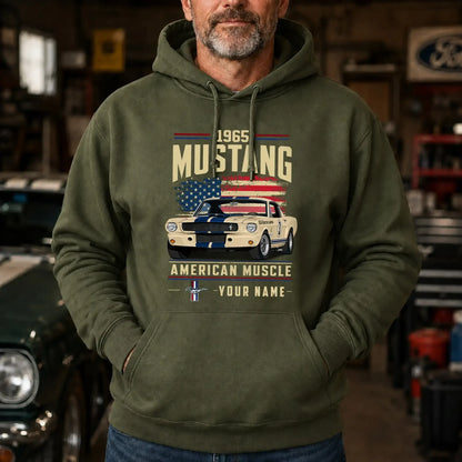 1965 Mustang Muscle Car Personalized Apparel