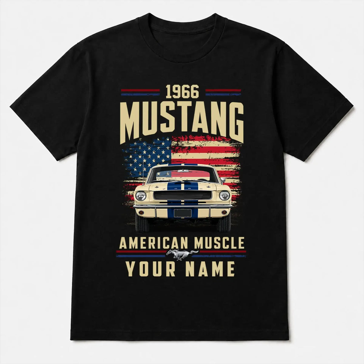 1966 Mustang Muscle Car Personalized Apparel