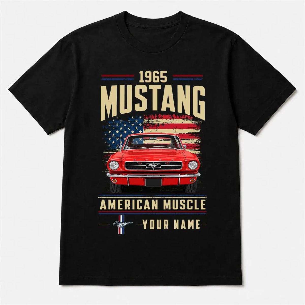 1965 Mustang Muscle Car Personalized Apparel