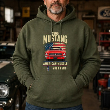 1965 Mustang Muscle Car Personalized Apparel