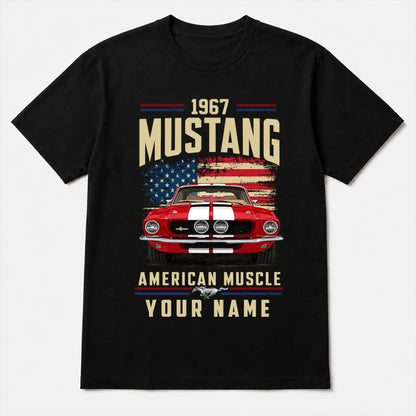 1967 Mustang Muscle Car Personalized Apparel