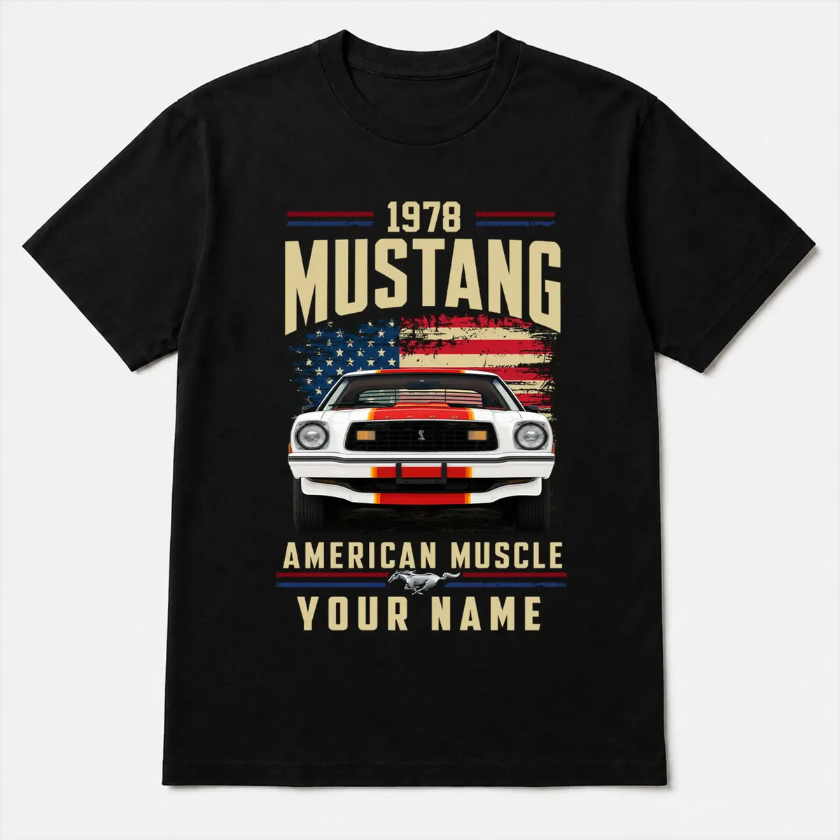 1978 Mustang Muscle Car Personalized Apparel