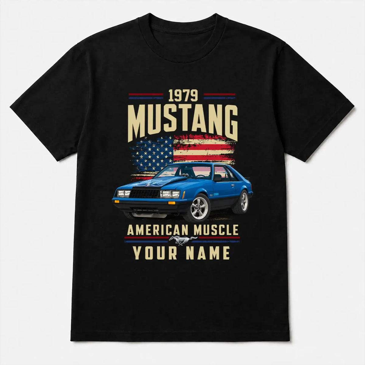 1979 Mustang Muscle Car Personalized Apparel
