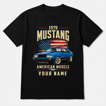 1979 Mustang Muscle Car Personalized Apparel