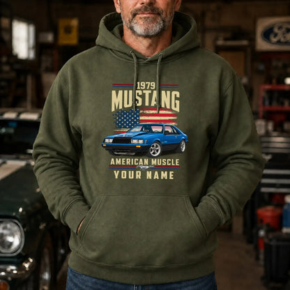 1979 Mustang Muscle Car Personalized Apparel