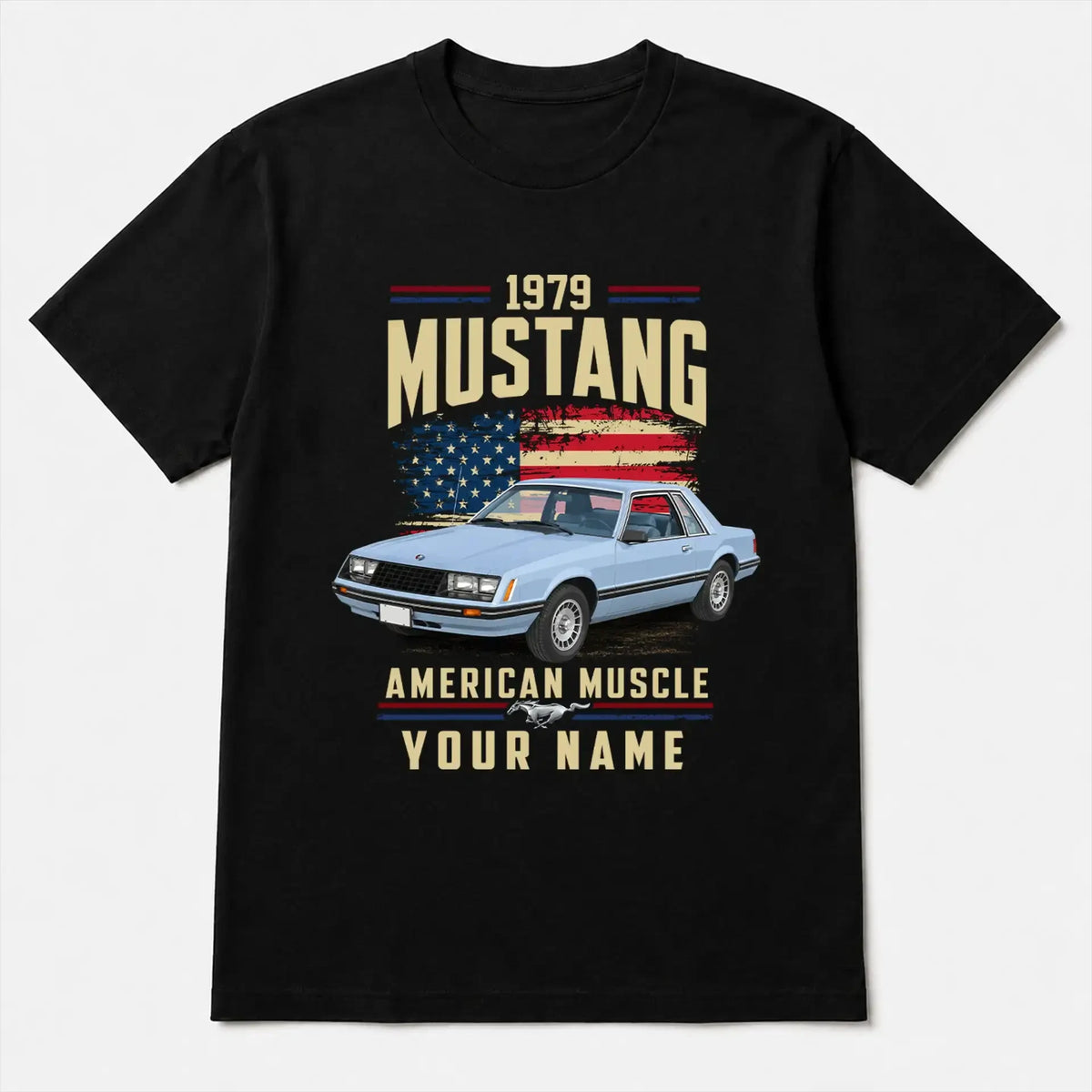 1979 Mustang Muscle Car Personalized Apparel