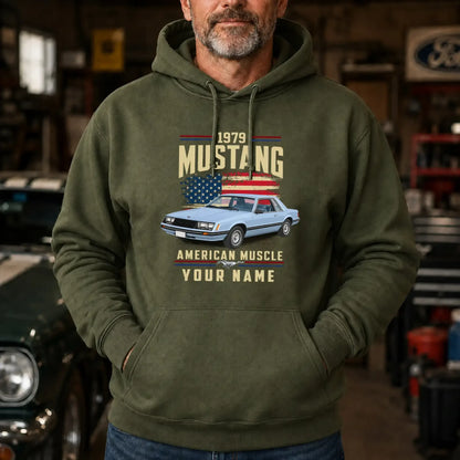 1979 Mustang Muscle Car Personalized Apparel