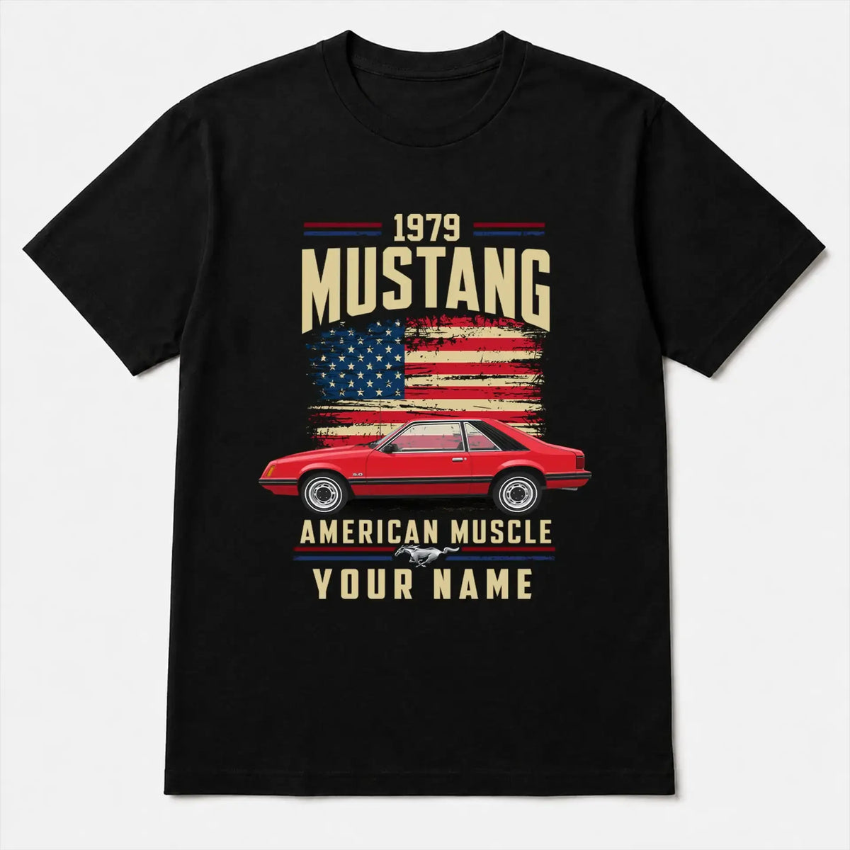 1979 Mustang Muscle Car Personalized Apparel