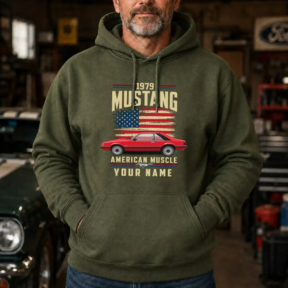 1979 Mustang Muscle Car Personalized Apparel