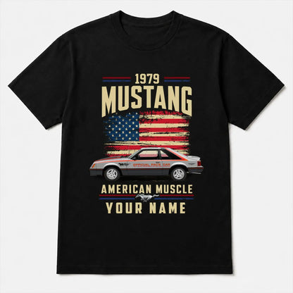 1979 Mustang Muscle Car Personalized Apparel