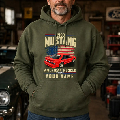 1993 Mustang Muscle Car Personalized Apparel