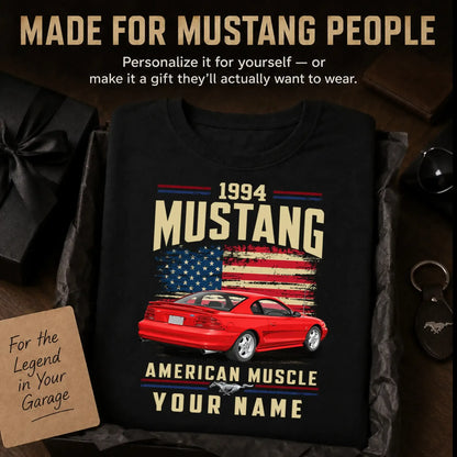 1994 Mustang Muscle Car Personalized Apparel