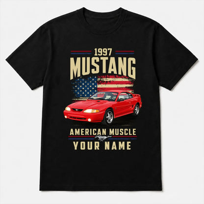 1997 Mustang Muscle Car Personalized Apparel