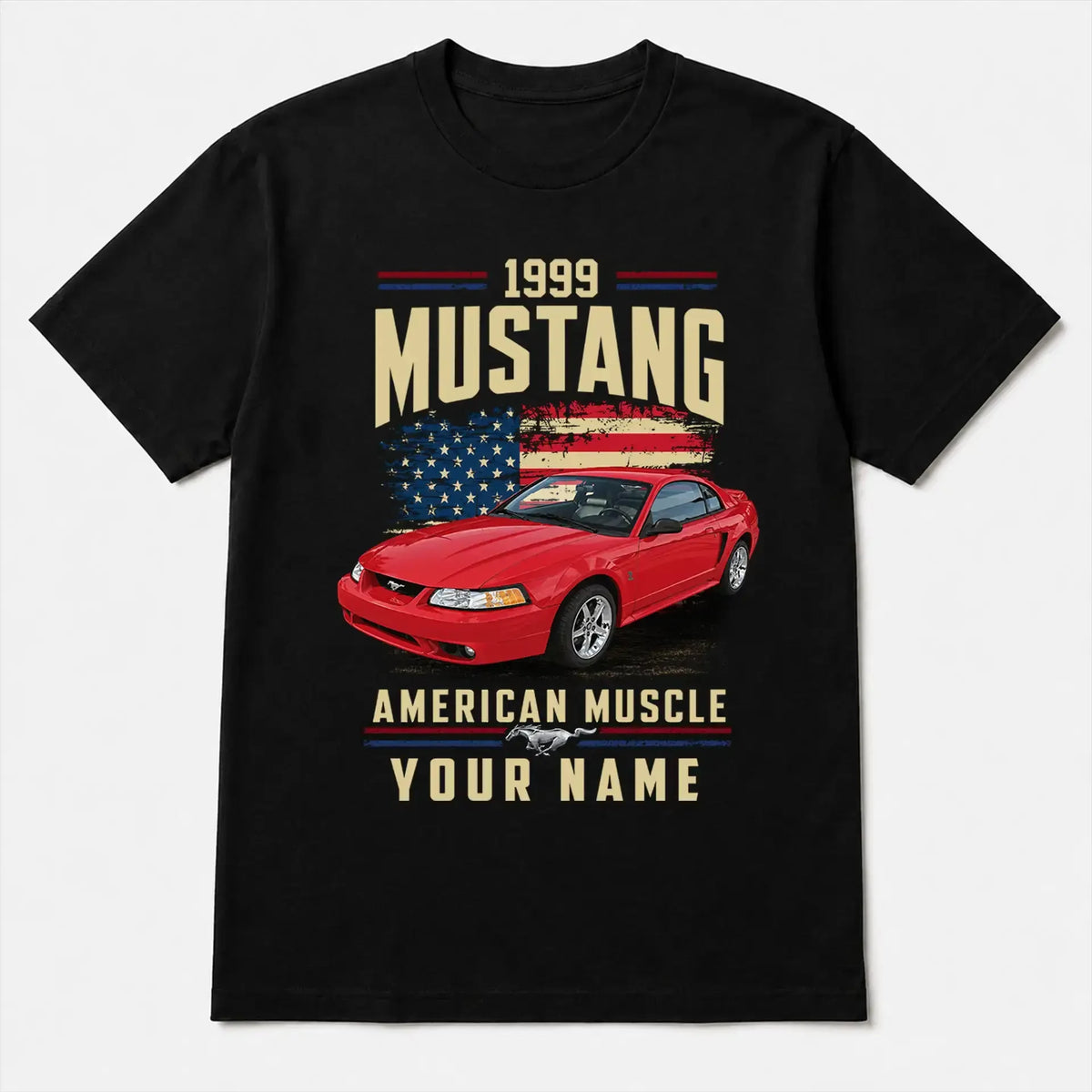 1999 Mustang Muscle Car Personalized Apparel