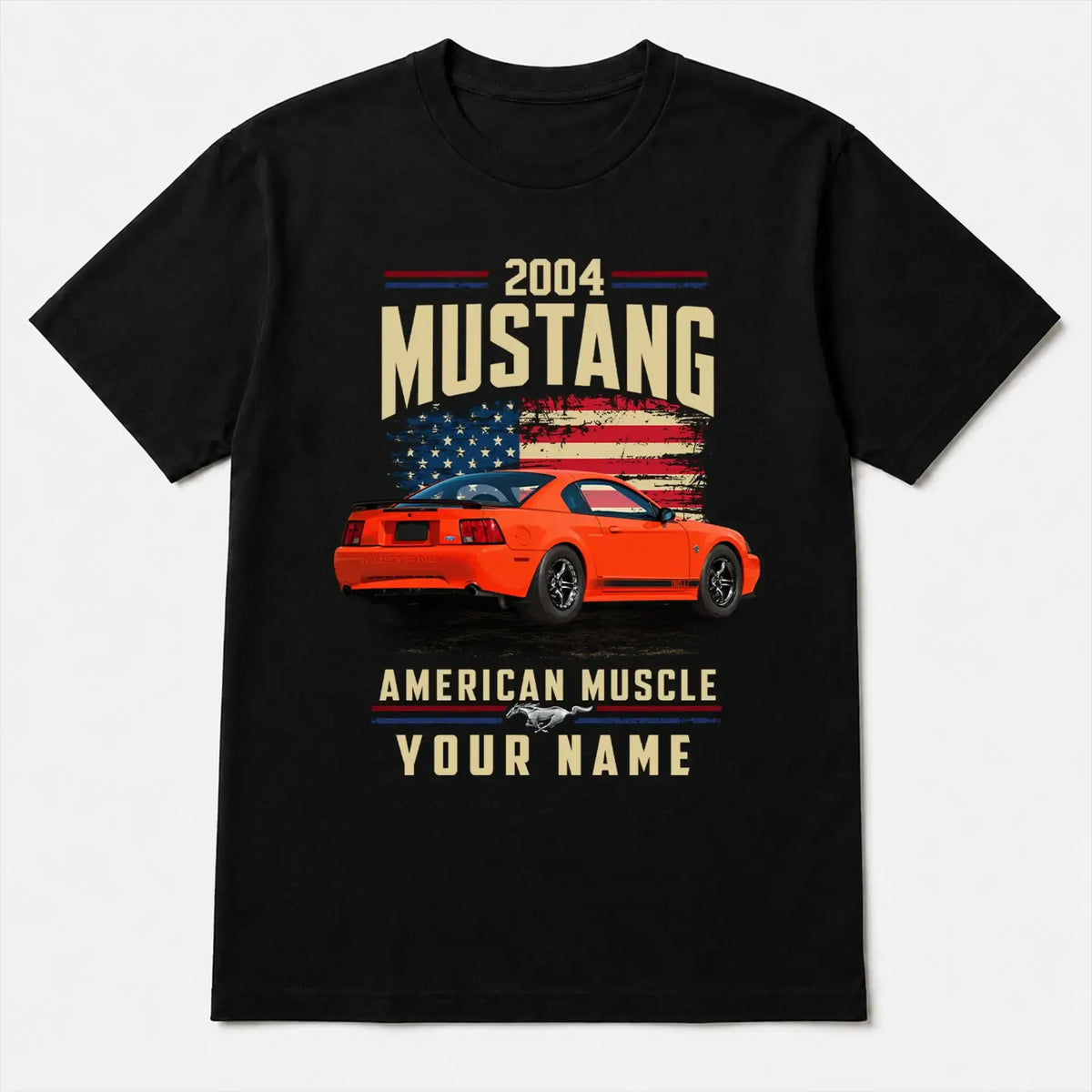 2004 Mustang Muscle Car Personalized Apparel