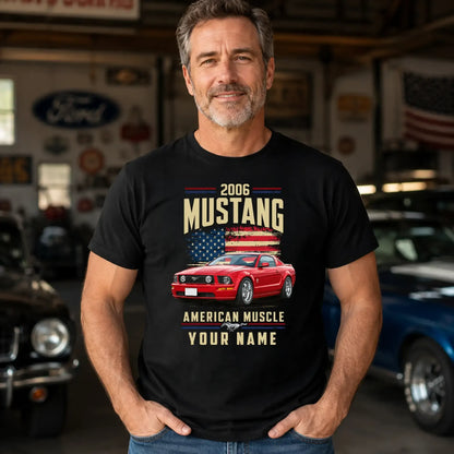 2006 Mustang Muscle Car Personalized Apparel