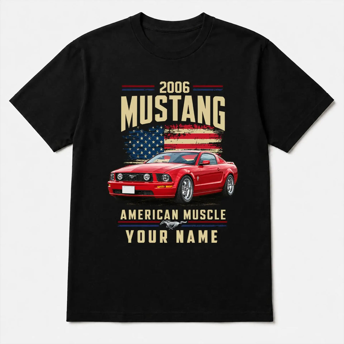 2006 Mustang Muscle Car Personalized Apparel