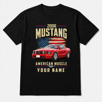 2006 Mustang Muscle Car Personalized Apparel