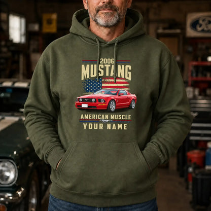 2006 Mustang Muscle Car Personalized Apparel