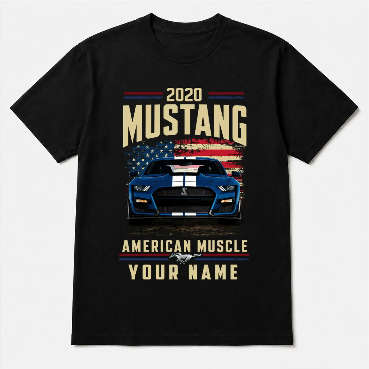 2020 Mustang Muscle Car Personalized Apparel