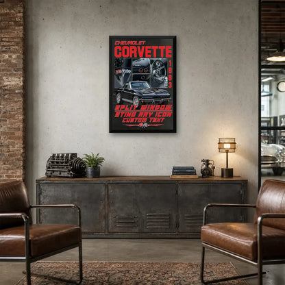 Personalized 1963 Corvette Sports Car Canvas Wall Art
