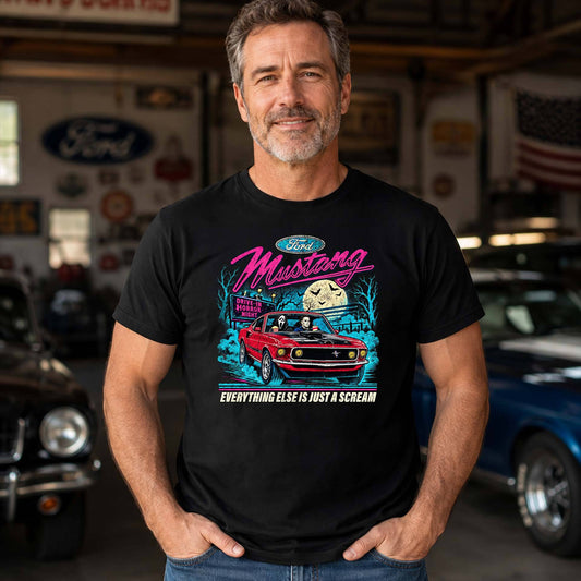 Mustang Muscle Car Graphic Apparel