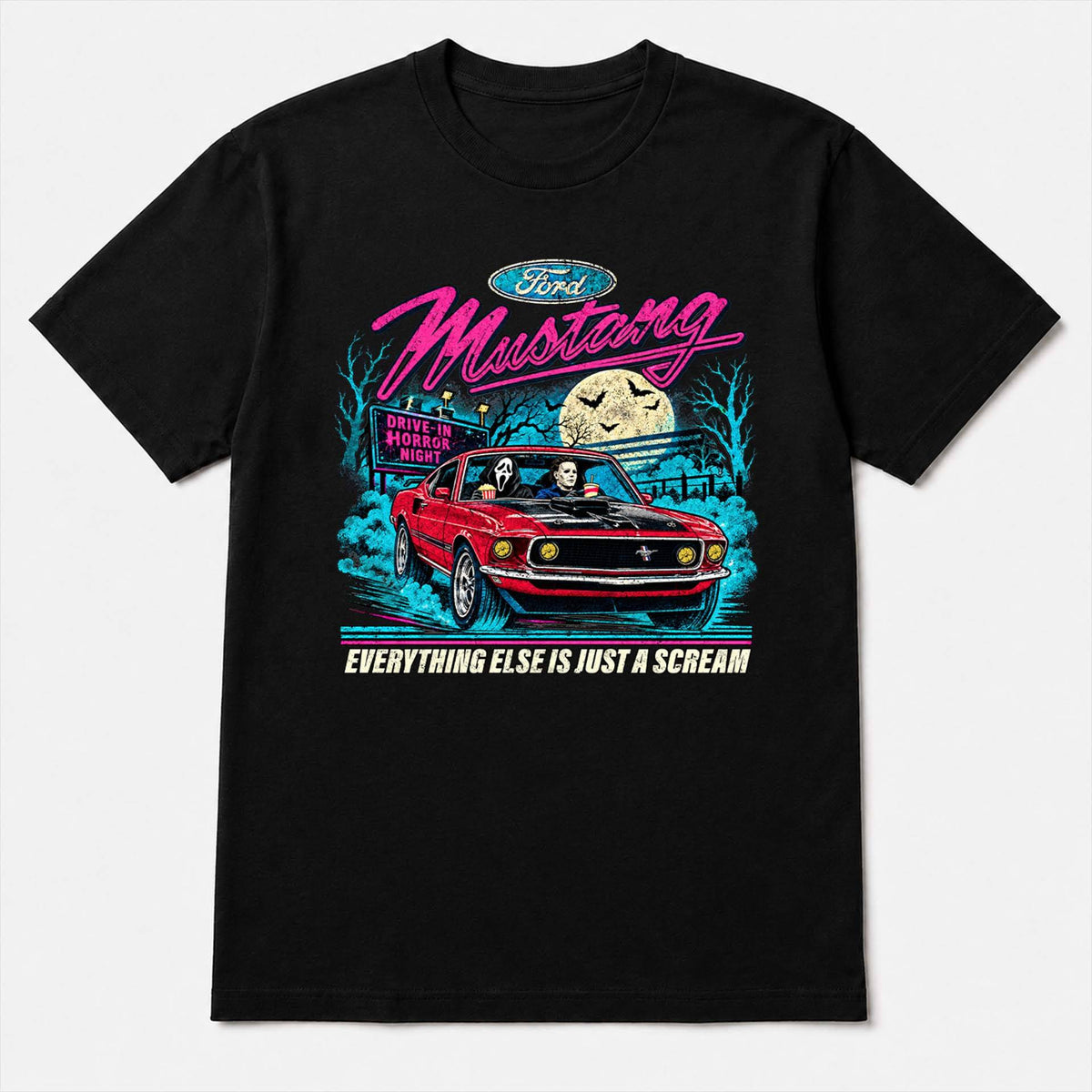 Mustang Muscle Car Graphic Apparel