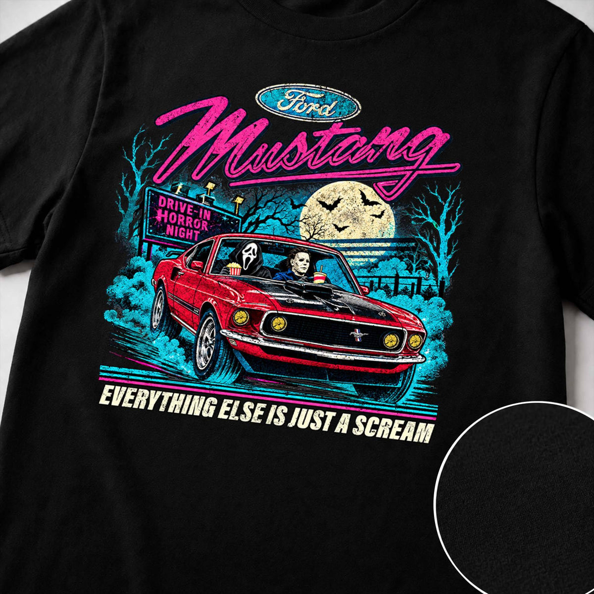 Mustang Muscle Car Graphic Apparel