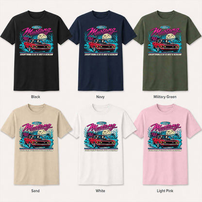 Mustang Muscle Car Graphic Apparel